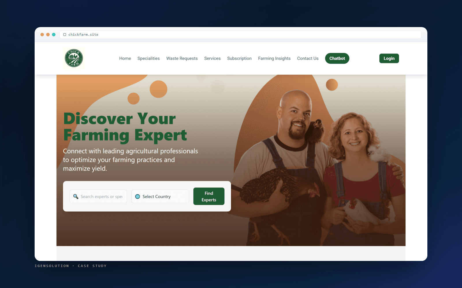 ChickFarm — Poultry Farming Expert Marketplace