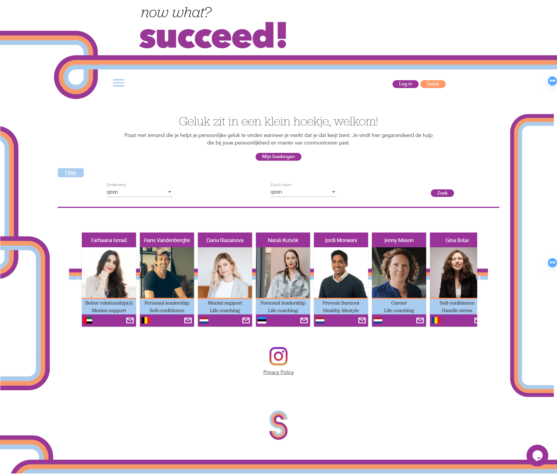 Succeed.world — Coaching Platform & Mobile App — project screenshot