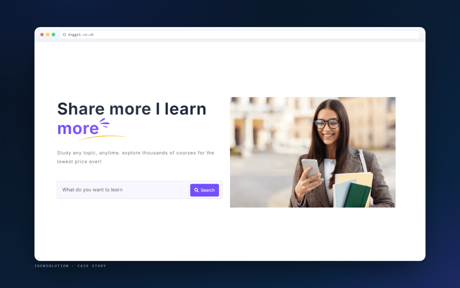 Doggel — Online Learning Platform