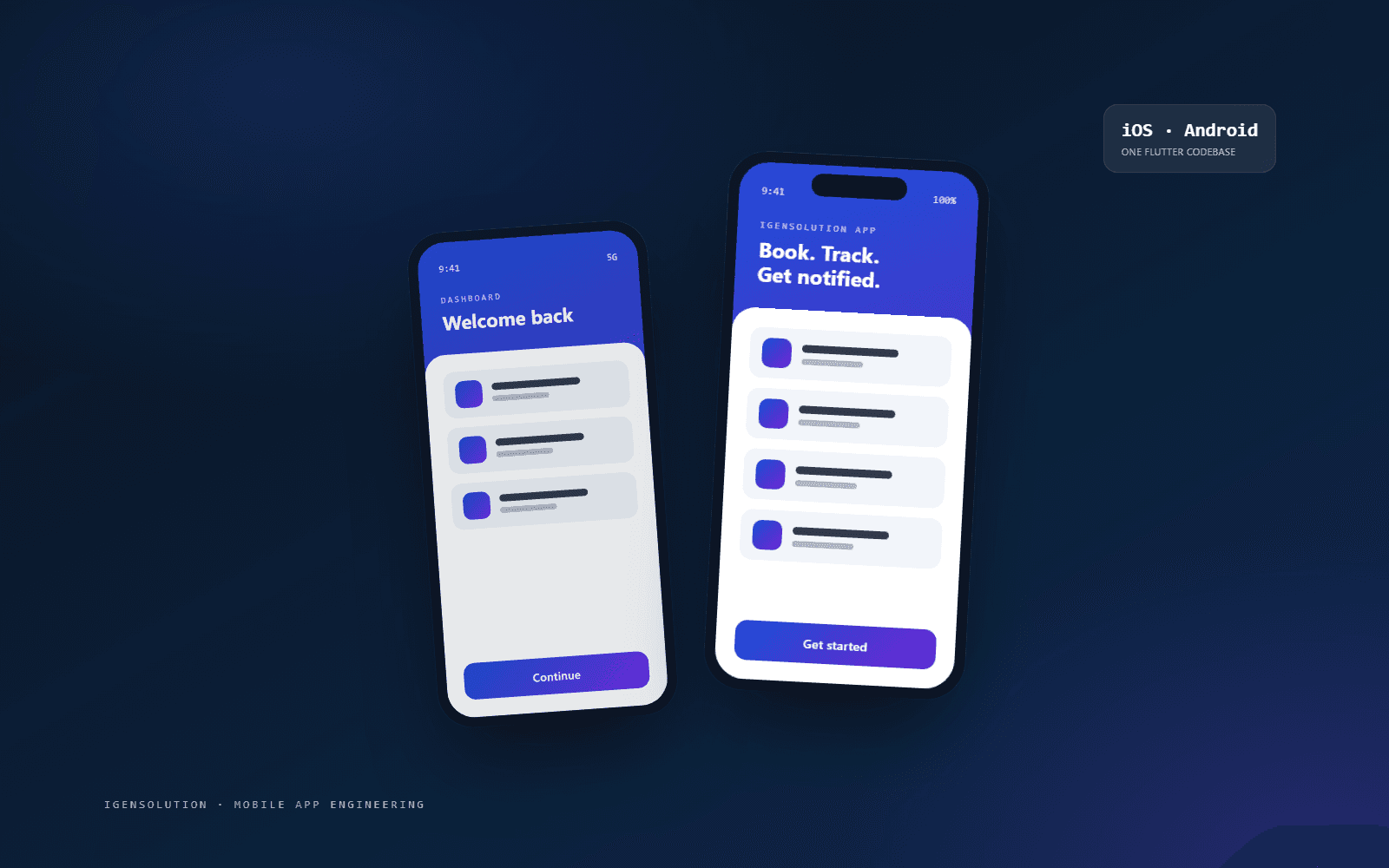 Cross-Platform Mobile Apps — iOS & Android