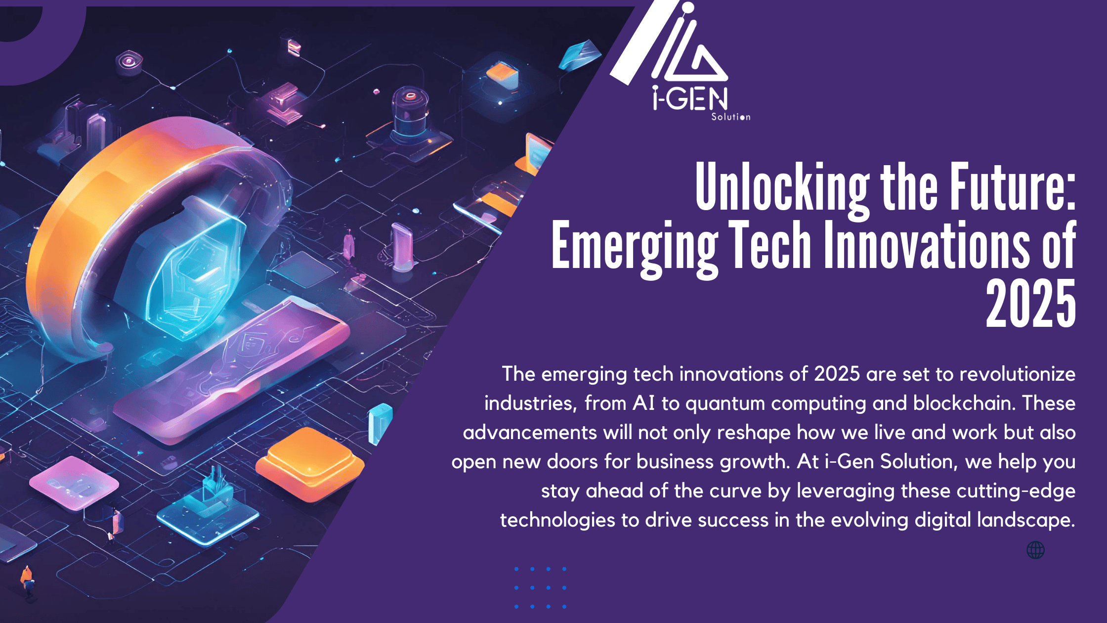 Emerging tech innovations of 2025